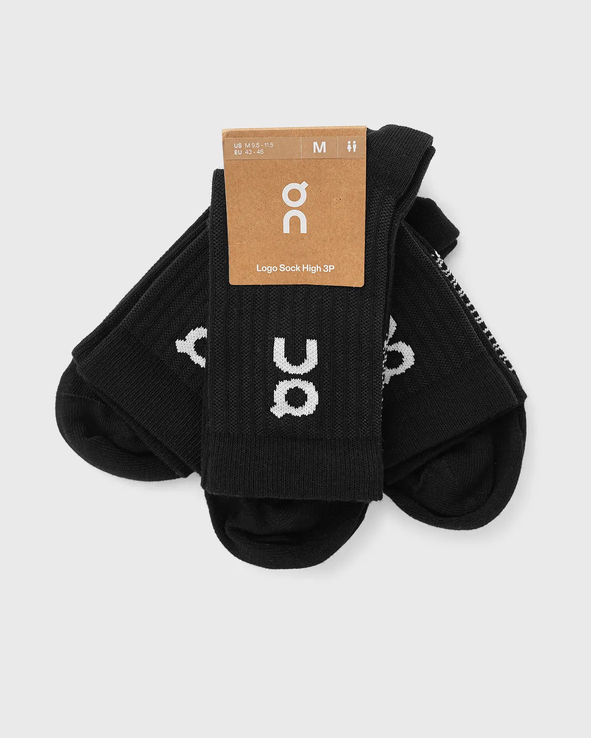 On Logo Socks High (Pack of 3)