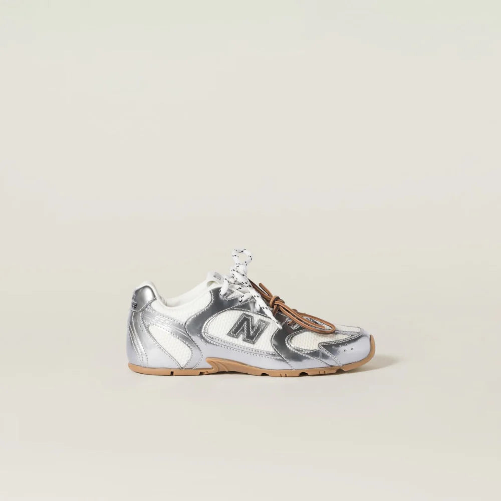 530 SL Runner – Leather and Mesh Metallic Edition