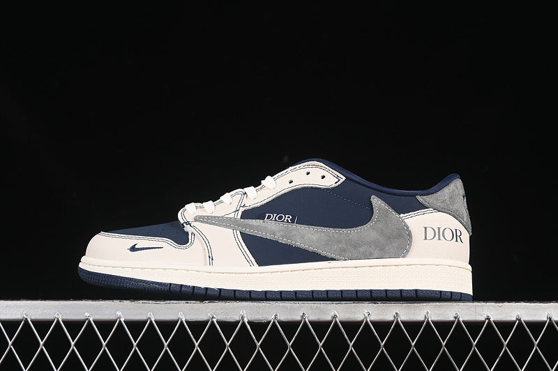 TS AJ1 Low x Dior Custom