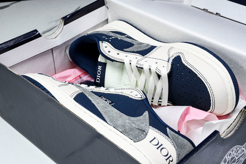 TS AJ1 Low x Dior Custom