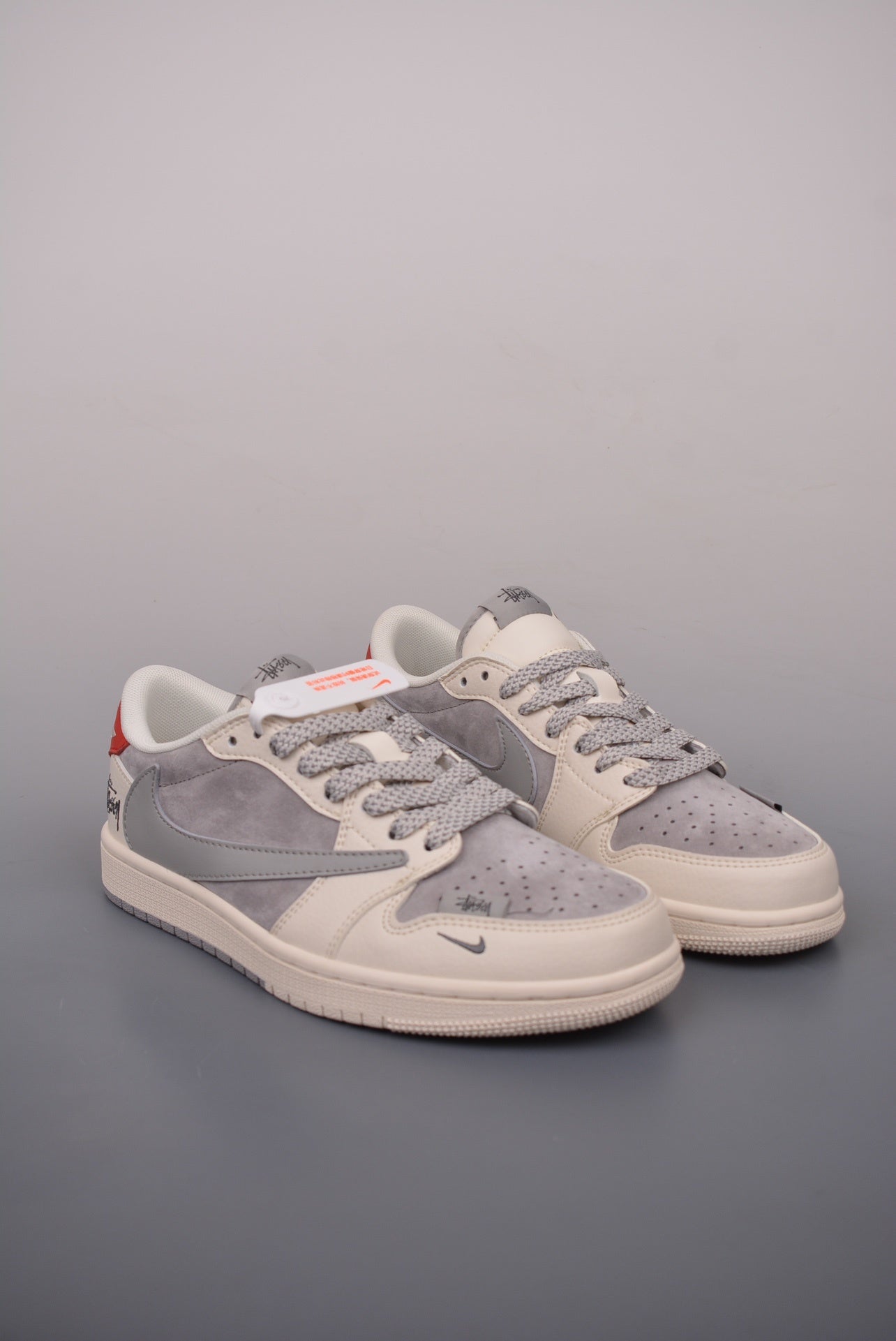 TS AJ1 Low x Stussy Custom