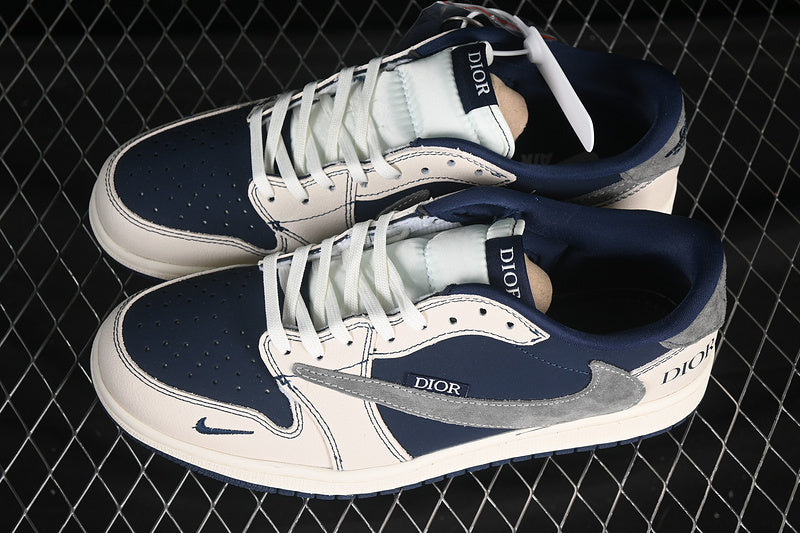 TS AJ1 Low x Dior Custom