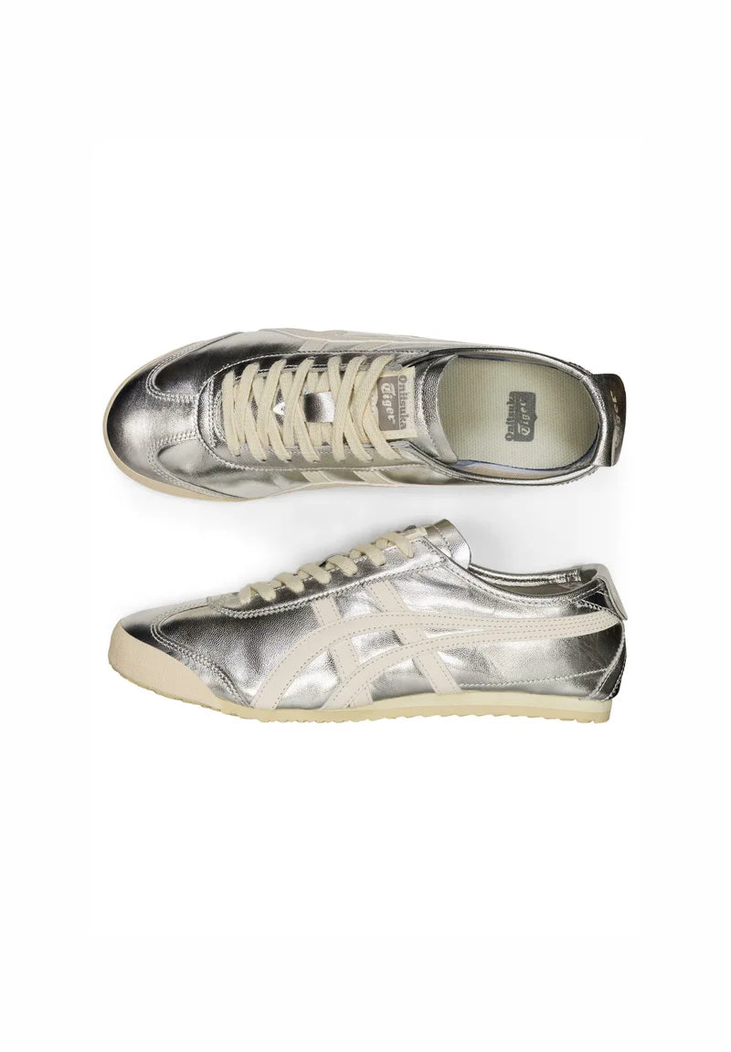 Onitsuka Tiger Metallic (Silver Off White) (Women's)