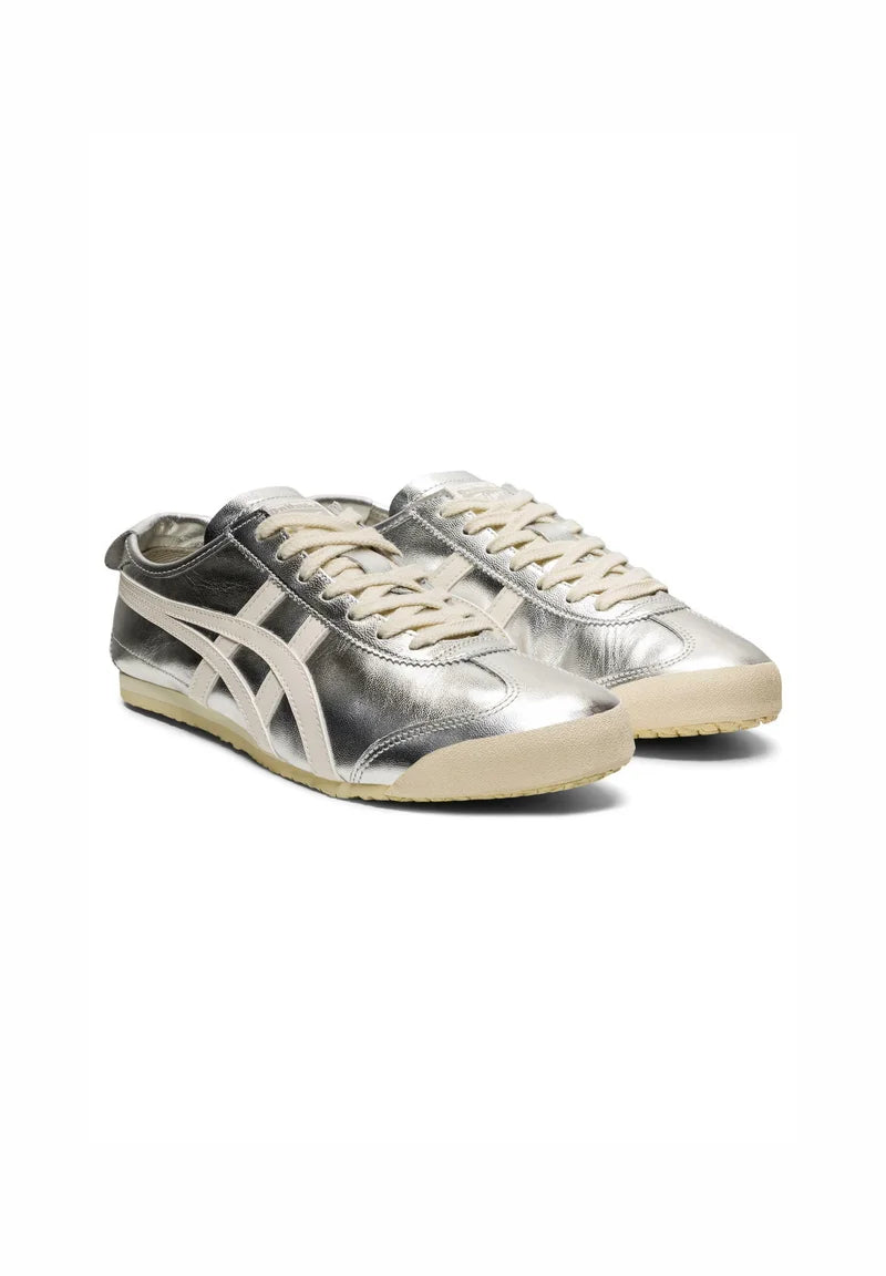 Onitsuka Tiger Metallic (Silver Off White) (Women's)