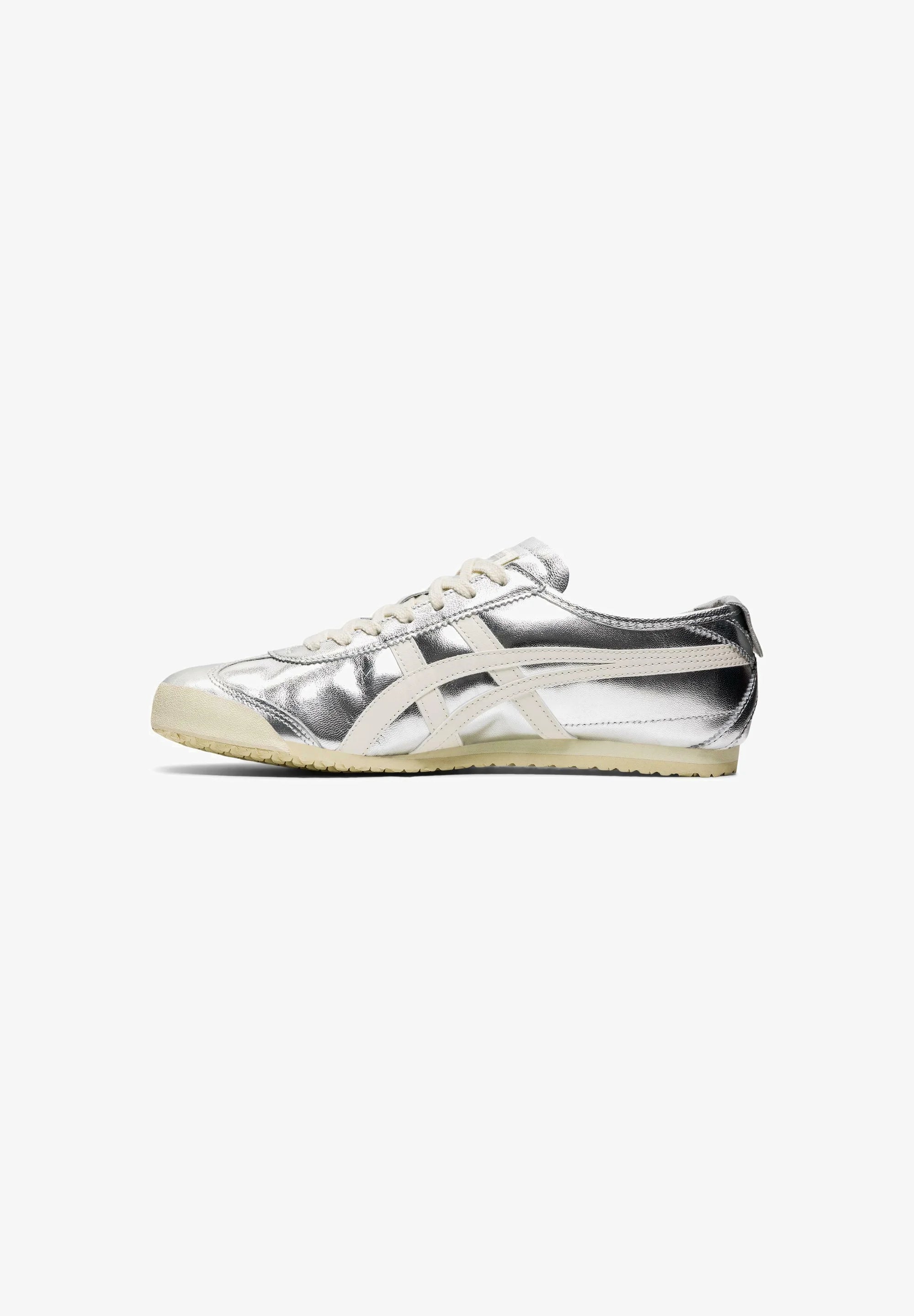 Onitsuka Tiger Metallic (Silver Off White) (Women's)
