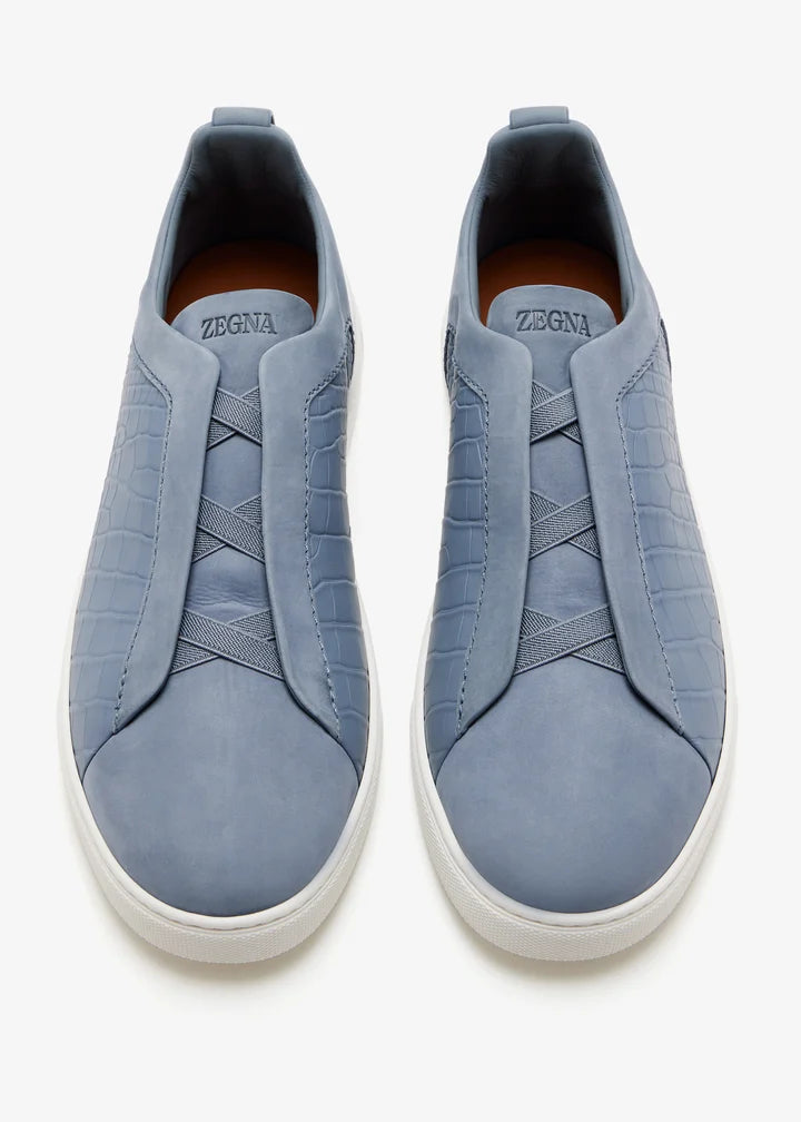 Croc Leather Triple Stitch SecondSkin